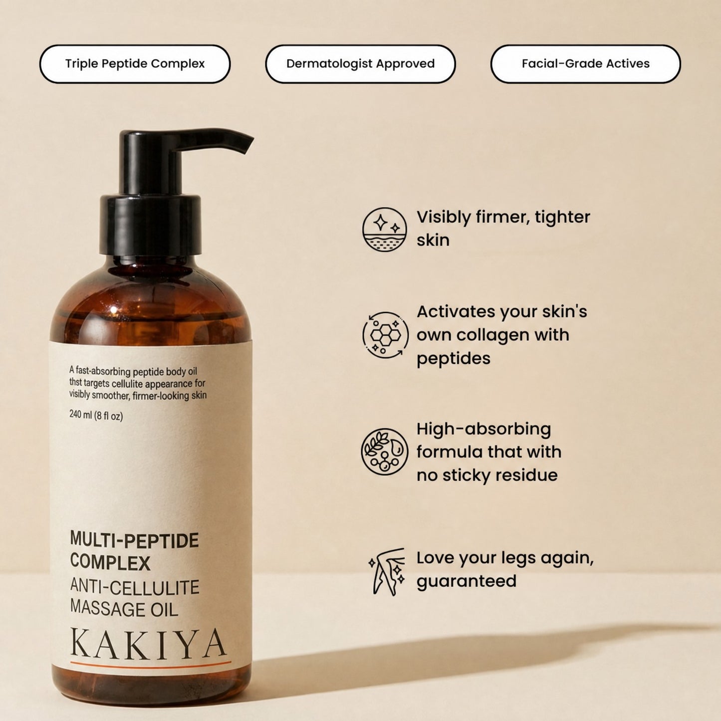 Kakiya Anti-Cellulite Massage Oil