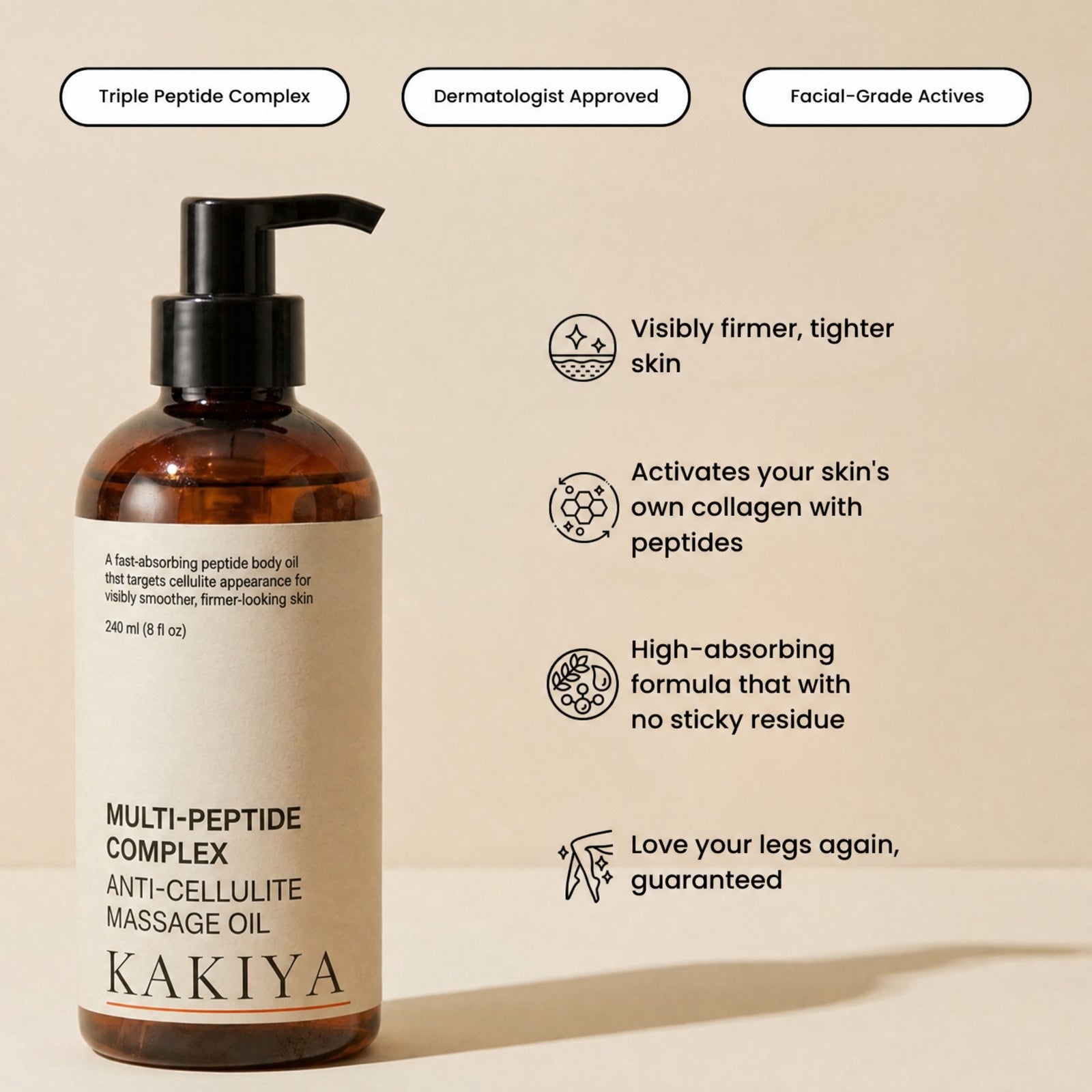 Kakiya Anti-Cellulite Massage Oil
