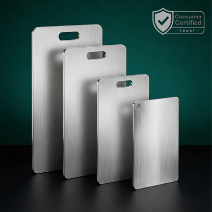 Ultra Thin Stainless Steel Cutting Boards – PFAS Free