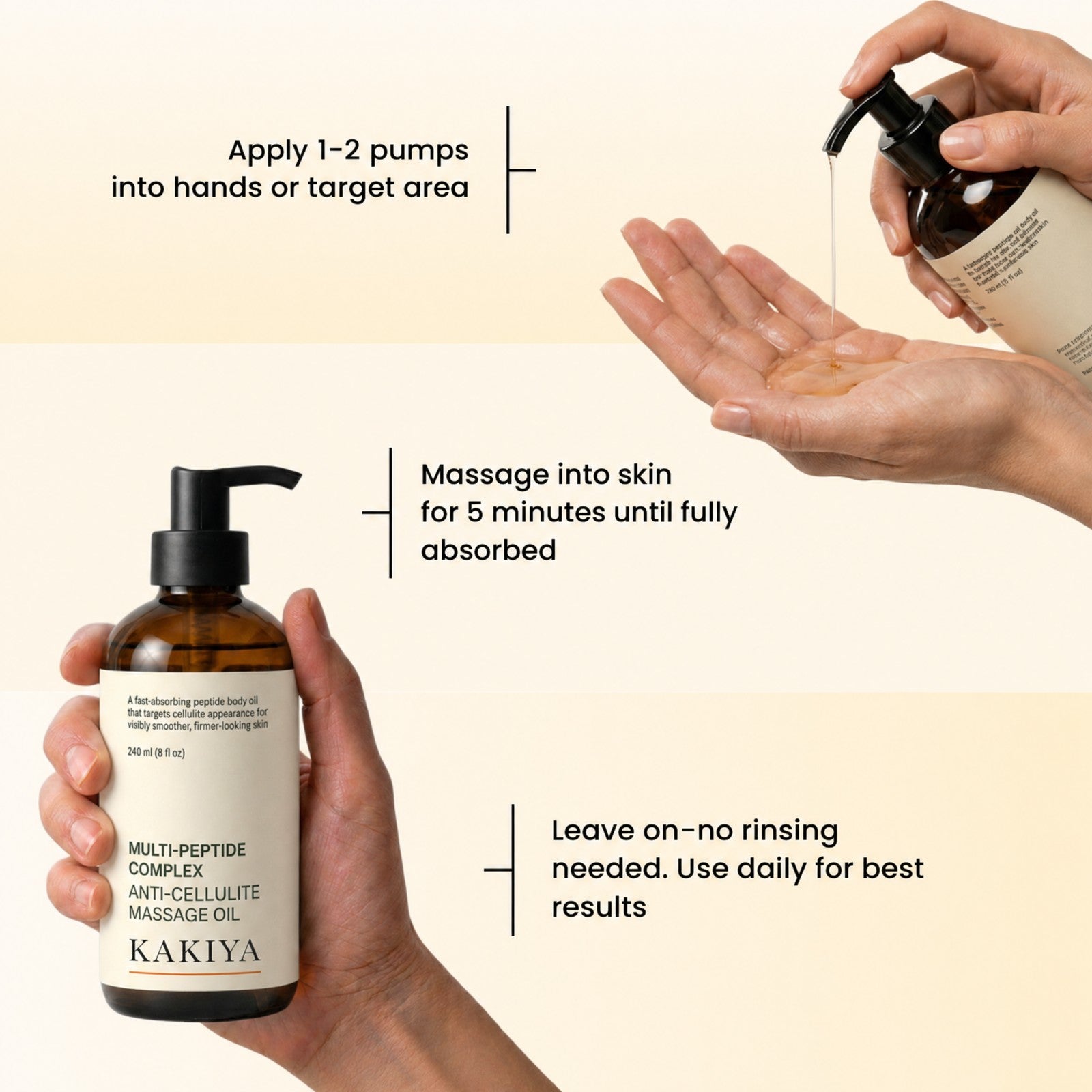 Kakiya Anti-Cellulite Massage Oil