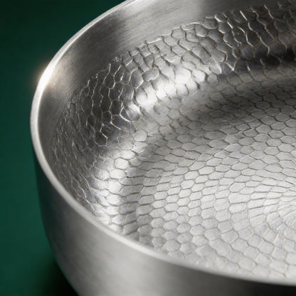 Hand-Hammered High-Wall Titanium Pan 10"