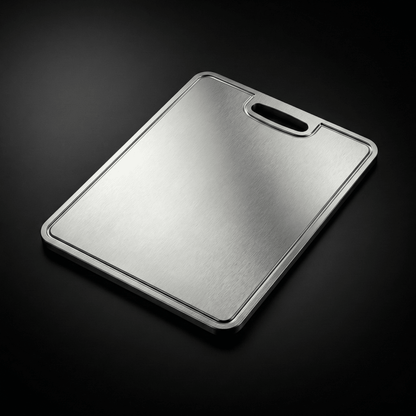 Hand-Hammered Titanium Multi-Pan Cook Set with Cutting Board (5 Pans, 8–10 Inch)