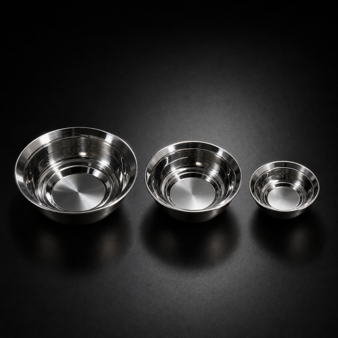 PFAS-Free Stainless Steel Mixing Bowls | Stackable Kitchen Bowl Set