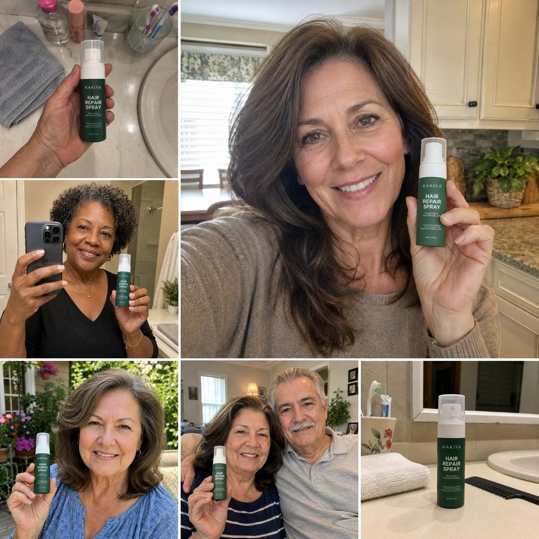 Customers with Kakiya Repair Spray